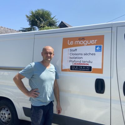 Vincent LE MAGUER Installateur agréé plafonds tendus à chaud BARRISOL